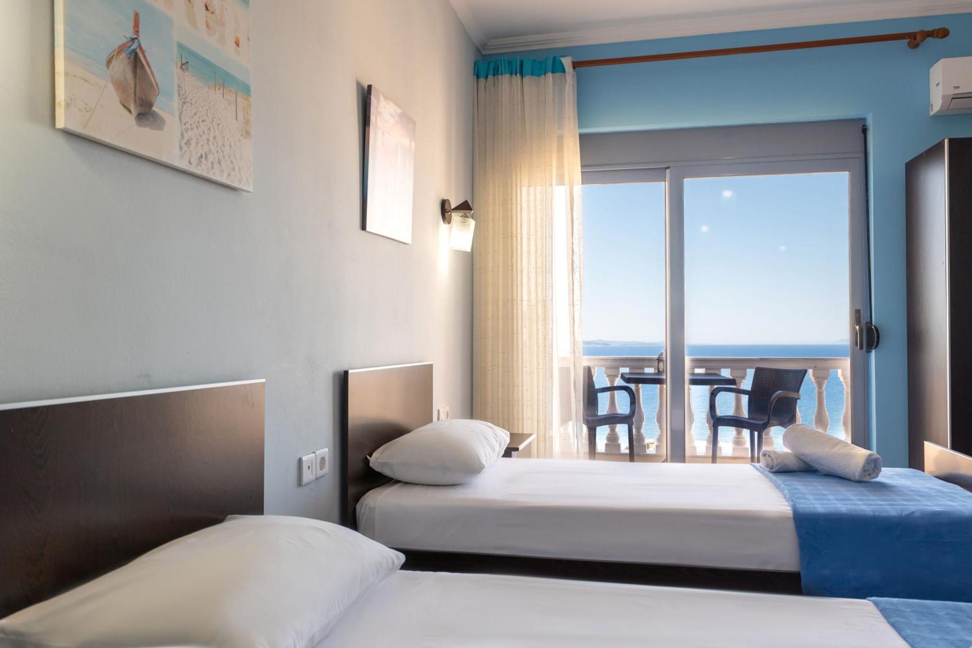Keos Hotel Sarandë Exterior foto